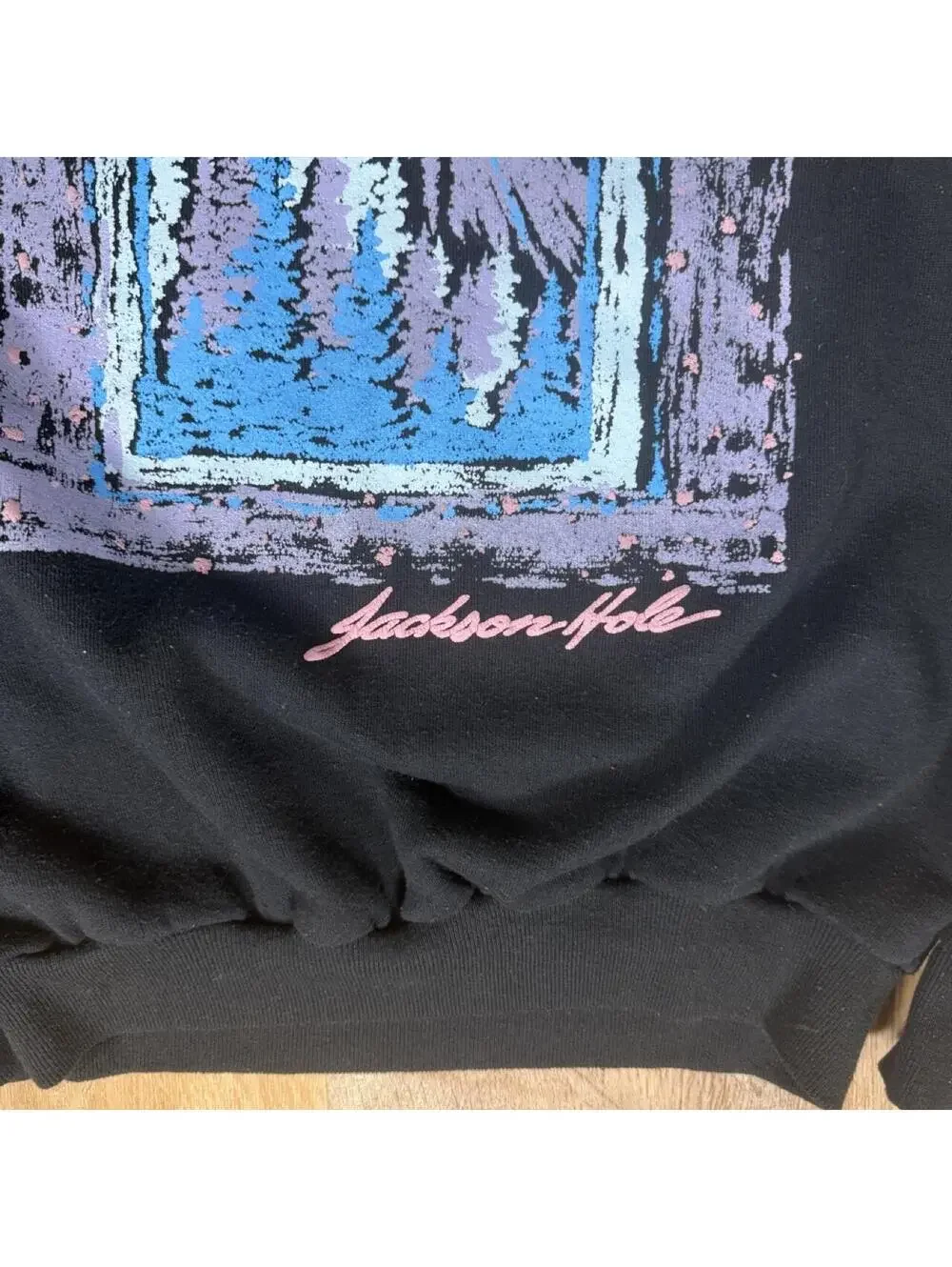 90s Jackson Hole, Wyoming Crewneck Sweatshirt Fits L